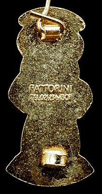 Reverse of brooch