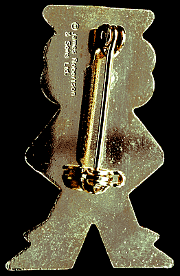 Reverse of brooch