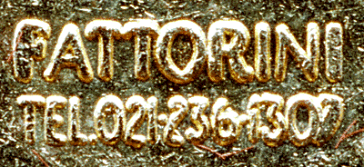 Zoomed in on backstamp